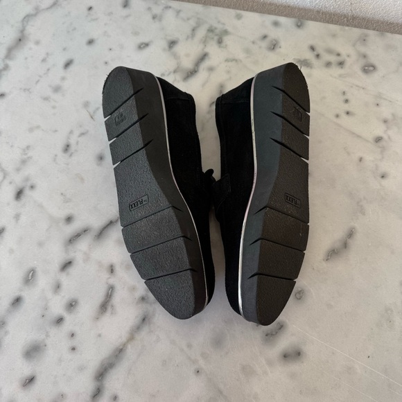 FLEXX Suede Leather Loafer Black Size 39 - Picture 7 of 10